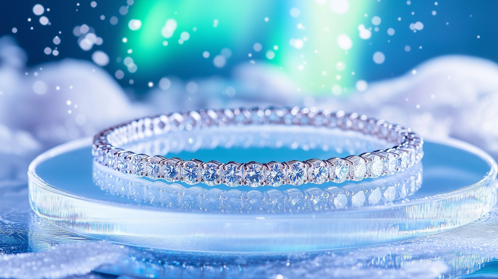 Moissanite Tennis Necklaces - Ice Dazzle