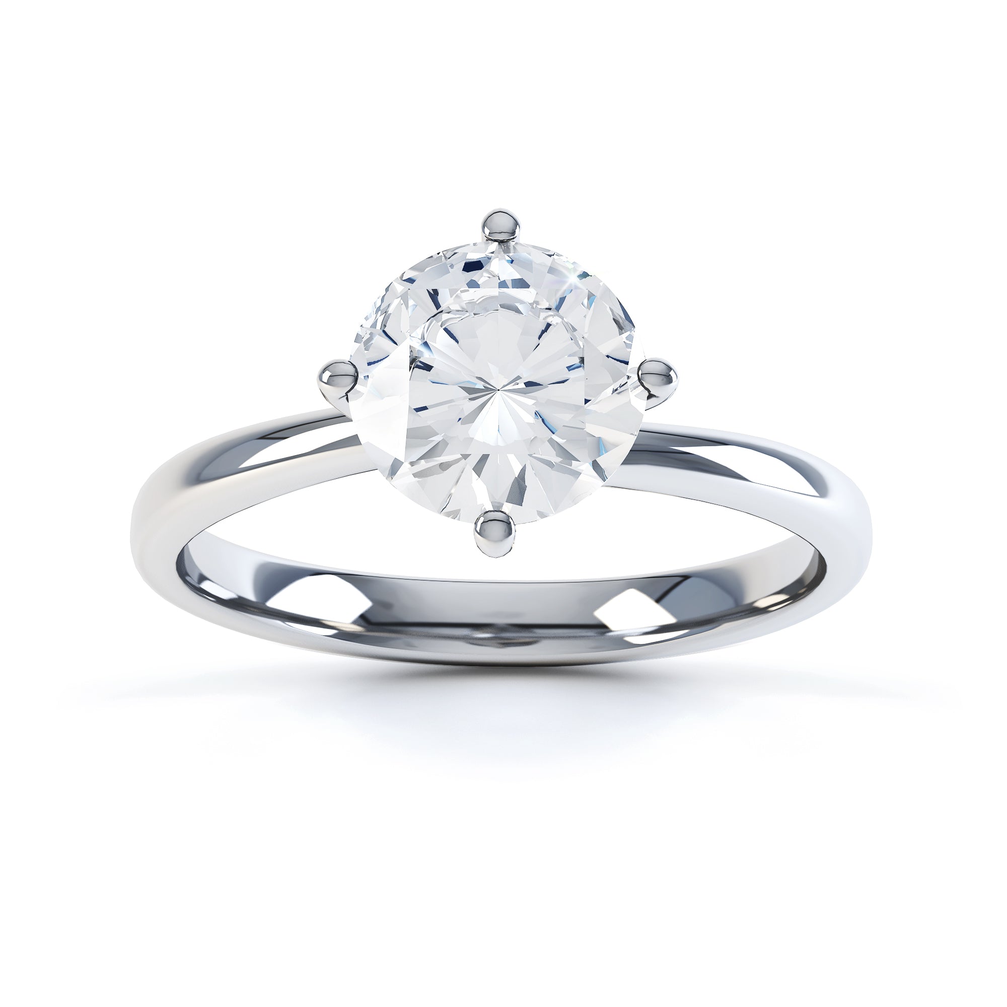 Solitaire Engagement Rings - Ice Dazzle