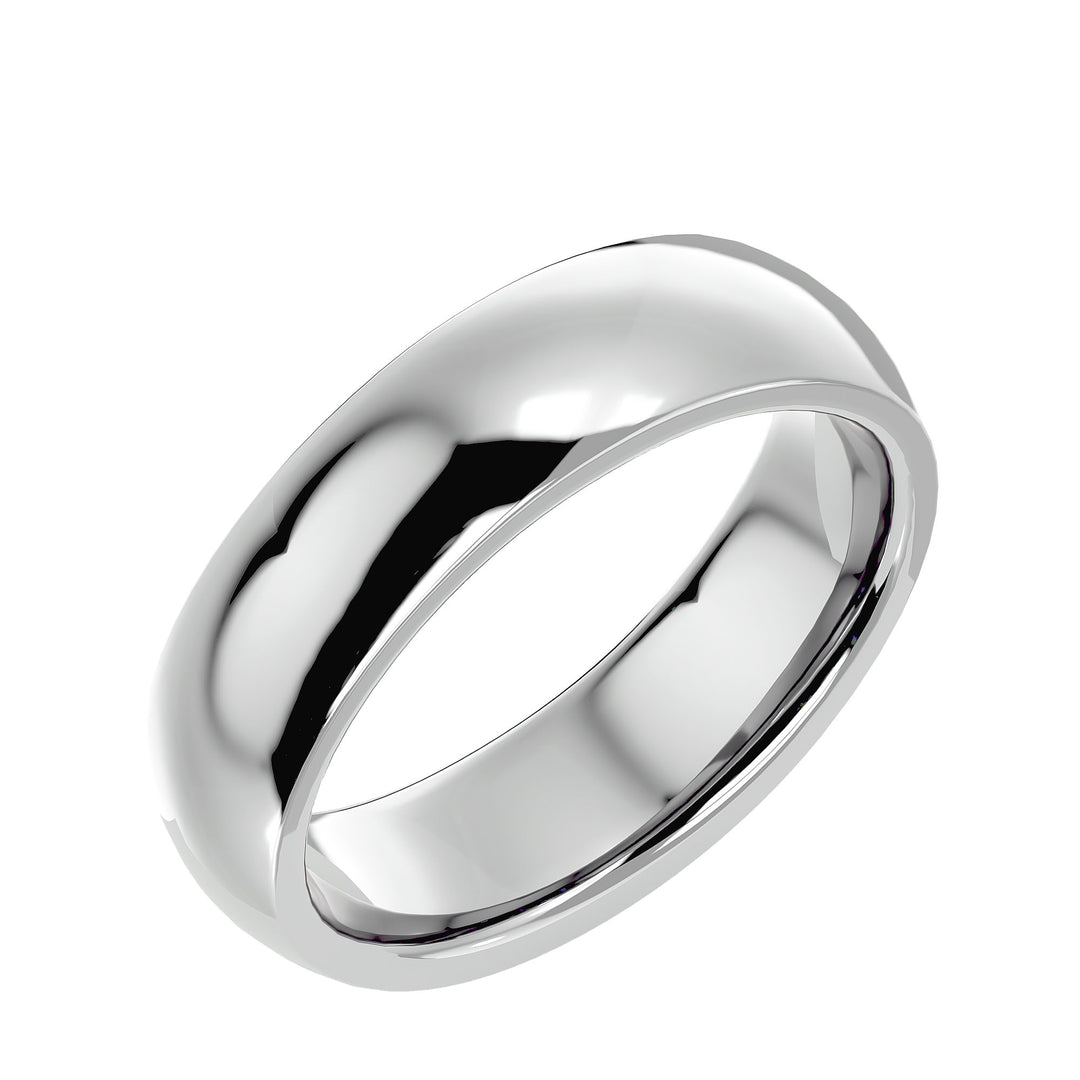  Timeless Classic Elegance Comfort-Fit Band in Sterling Silver