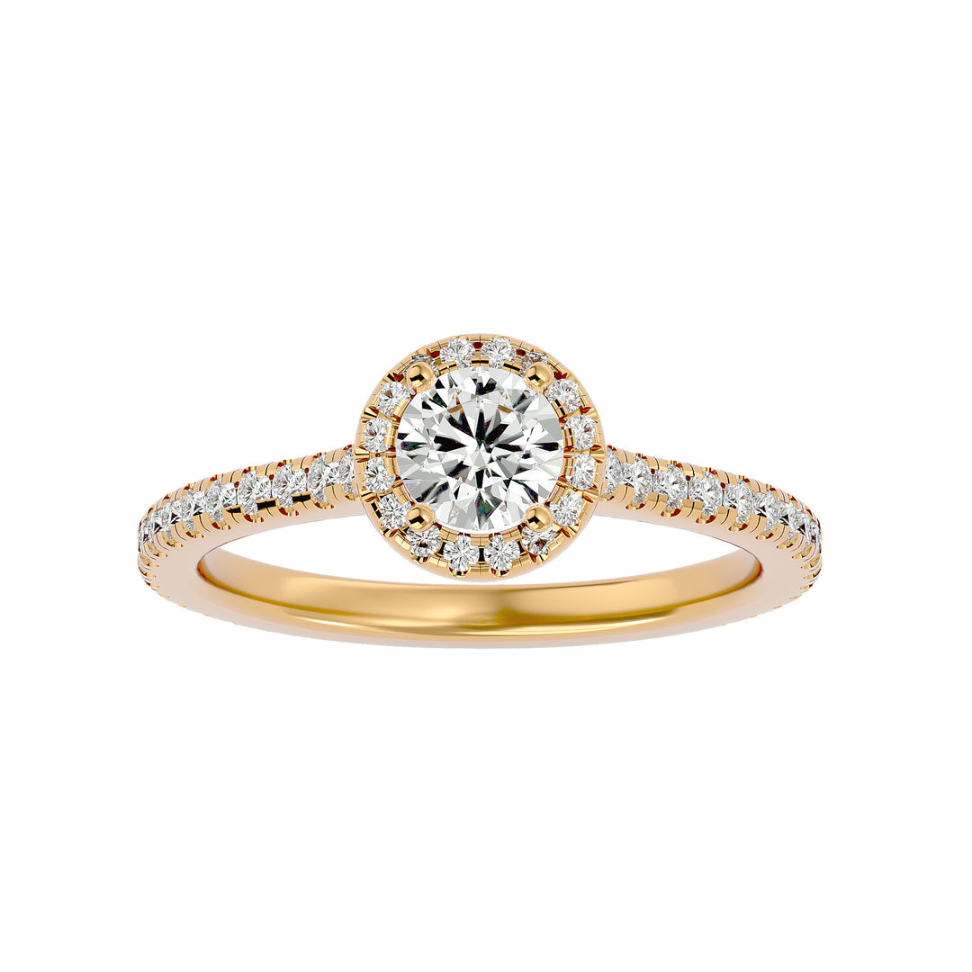 Eternal Halo Engagement Ring