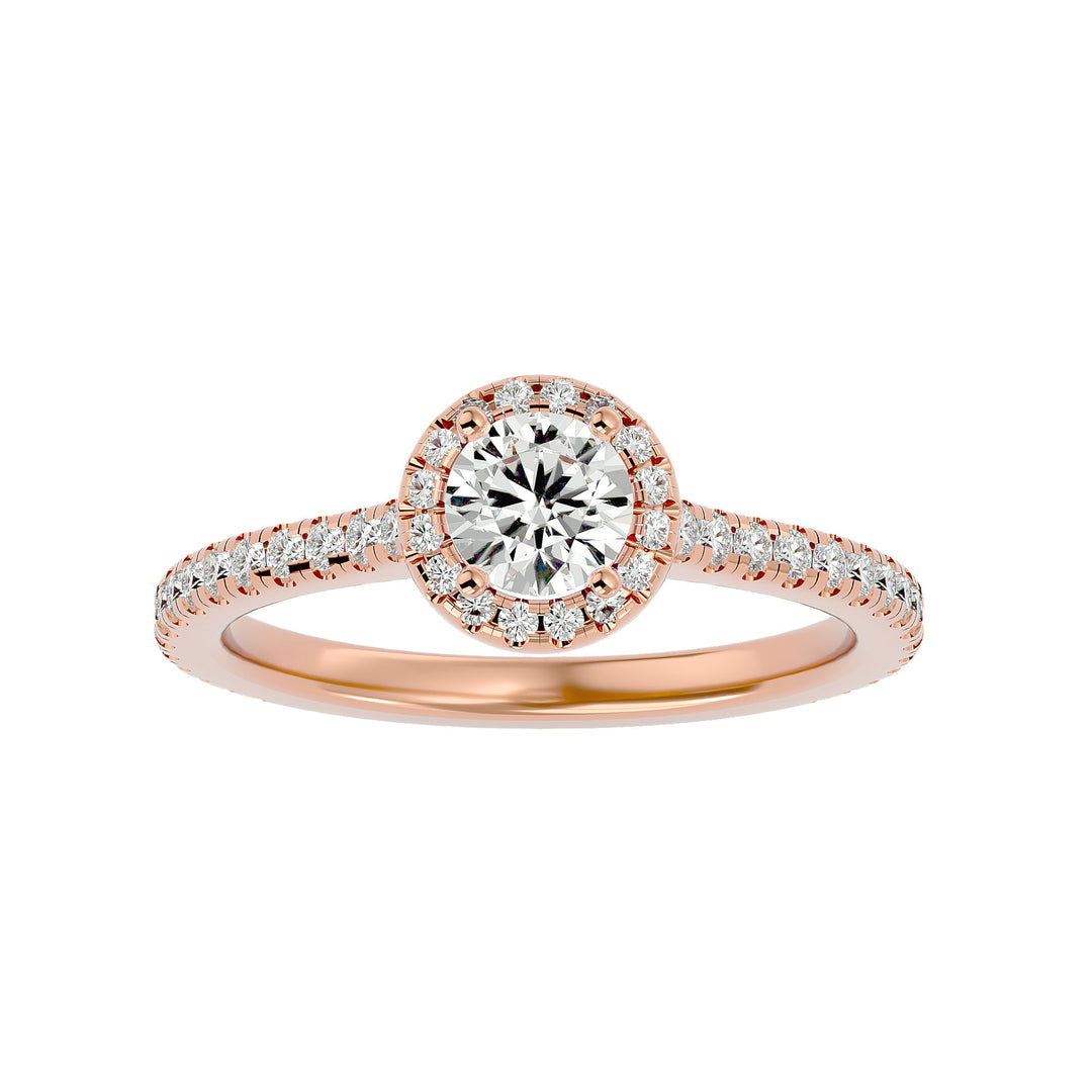 Eternal Halo Engagement Ring