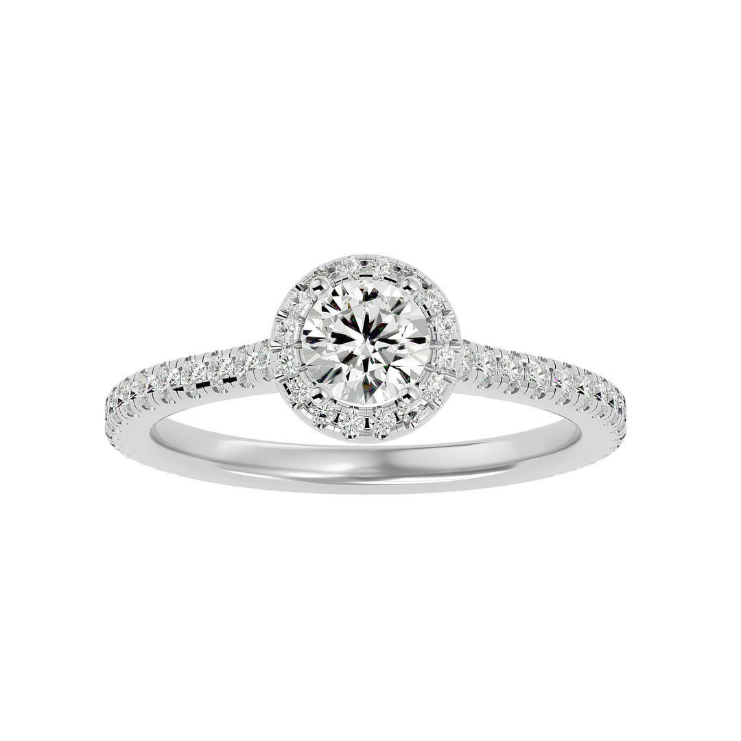 Eternal Halo Engagement Ring
