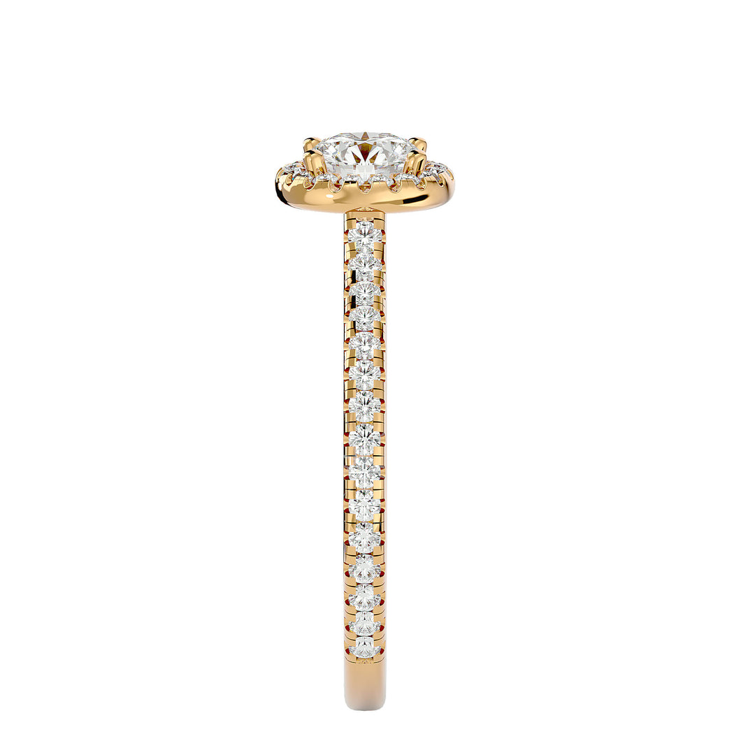 Eternal Halo Engagement Ring