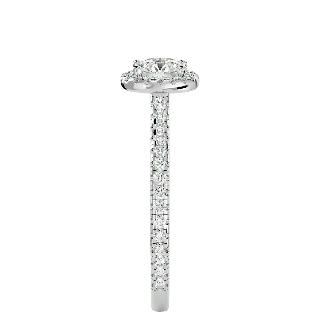 Eternal Halo Engagement Ring