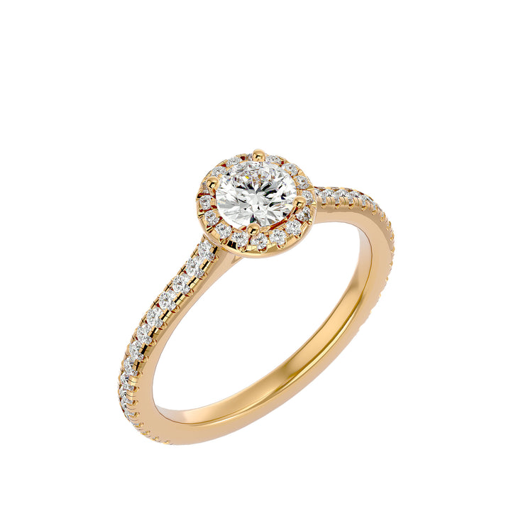 Eternal Halo Engagement Ring