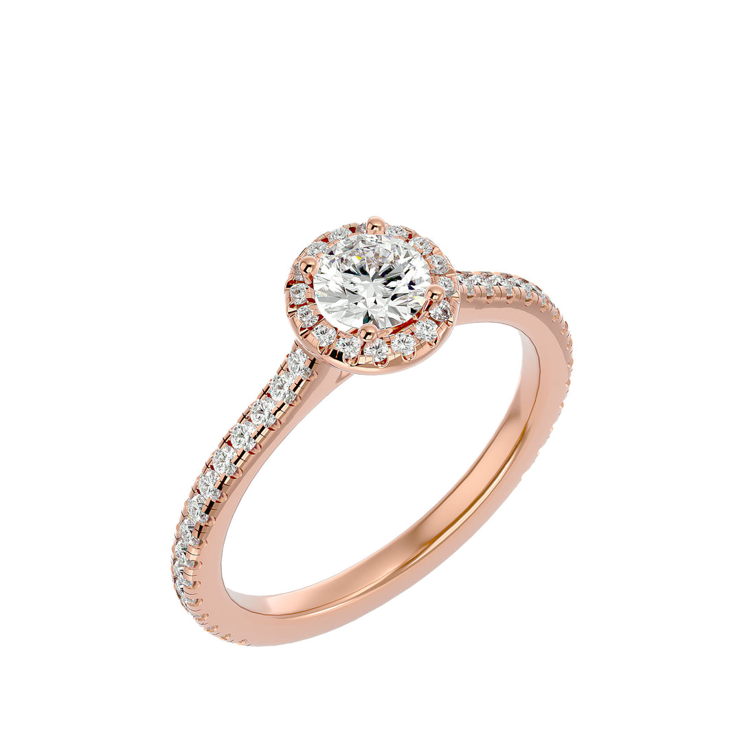 Eternal Halo Engagement Ring
