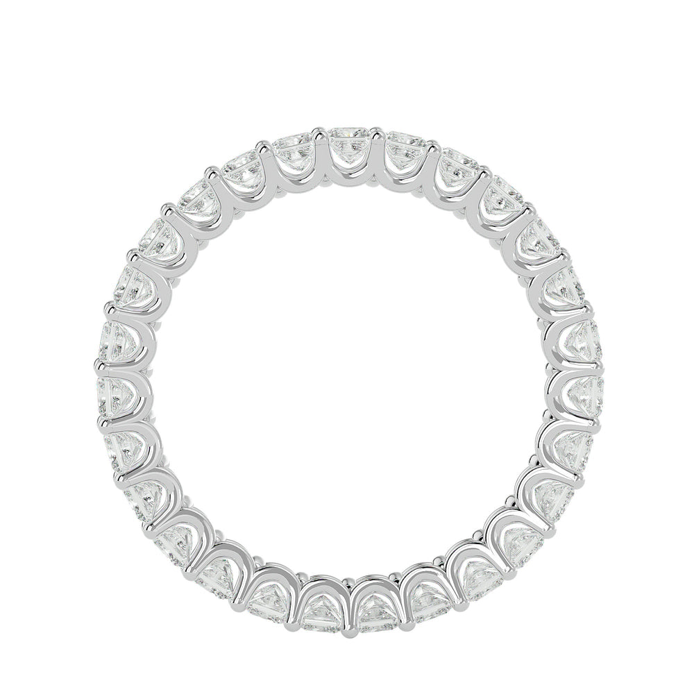 Asscher Eternity Band - Ice Dazzle - VVX™ Lab Diamond - Eternity Band