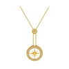 Celestial Compus Pendant - Ice Dazzle - VVX™ Lab Diamond - Pendant