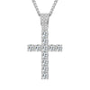 Cross Pendant - 23mm - Ice Dazzle - UltraLux™ Moissanite - Pendant