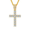 Cross Pendant - 23mm - Ice Dazzle - UltraLux™ Moissanite - Pendant