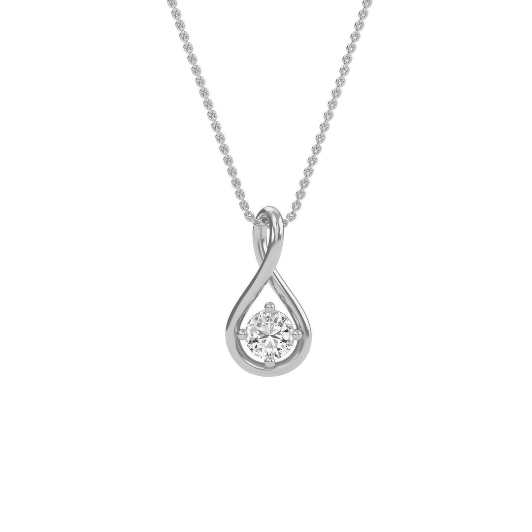 Élodie Solitaire Pendant - Ice Dazzle - VVX™ Lab Diamond - Solitaire Pendant