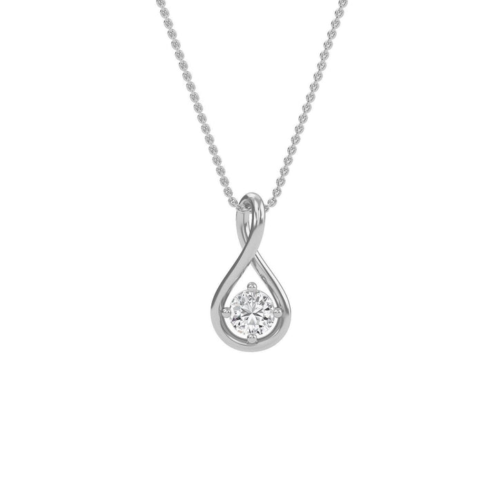 Élodie Solitaire Pendant - Ice Dazzle - VVX™ Lab Diamond - Solitaire Pendant