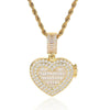 FreezeFrame™ Keepsake Pendant - Ice Dazzle - UltraLux™ Moissanite - Photo Pendant