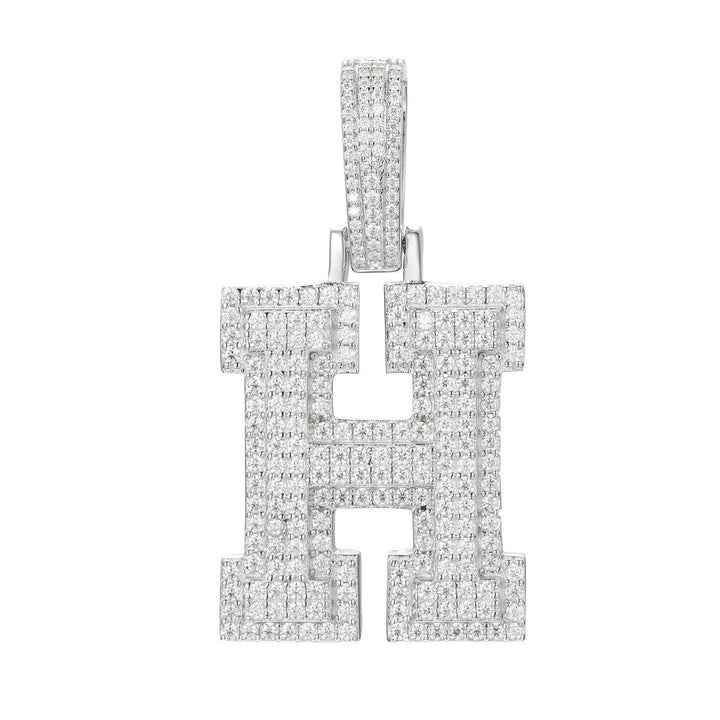Ice Dazzle Letter Pendant - Ice Dazzle - UltraLux™ Moissanite - Pendant