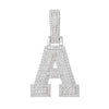 Ice Dazzle Letter Pendant - Ice Dazzle - UltraLux™ Moissanite - Pendant