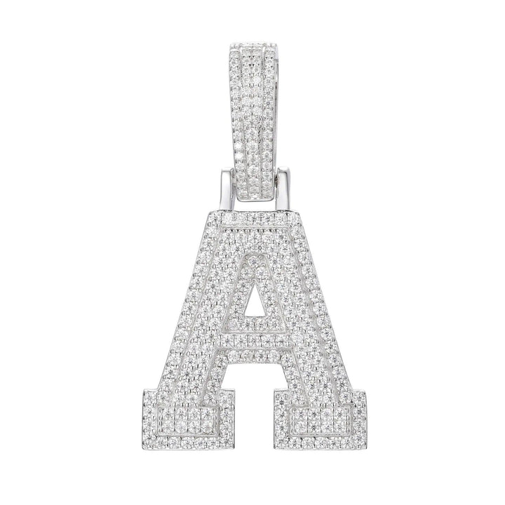 Ice Dazzle Letter Pendant - Ice Dazzle - UltraLux™ Moissanite - Pendant
