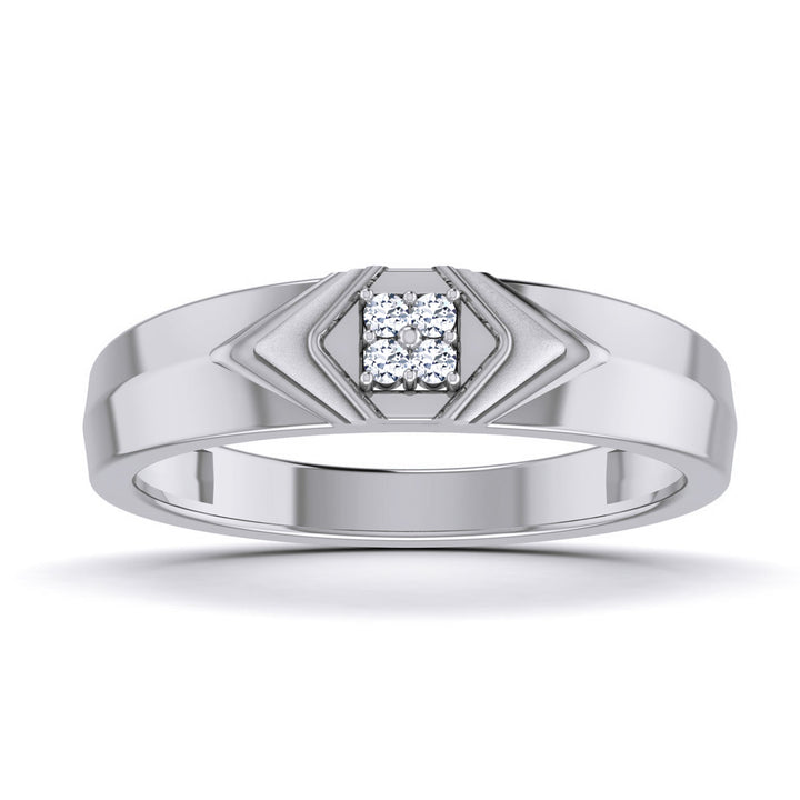 Lab Diamond Men's 14K Gold Ring - Ice Dazzle - Ice Dazzle - Ring
