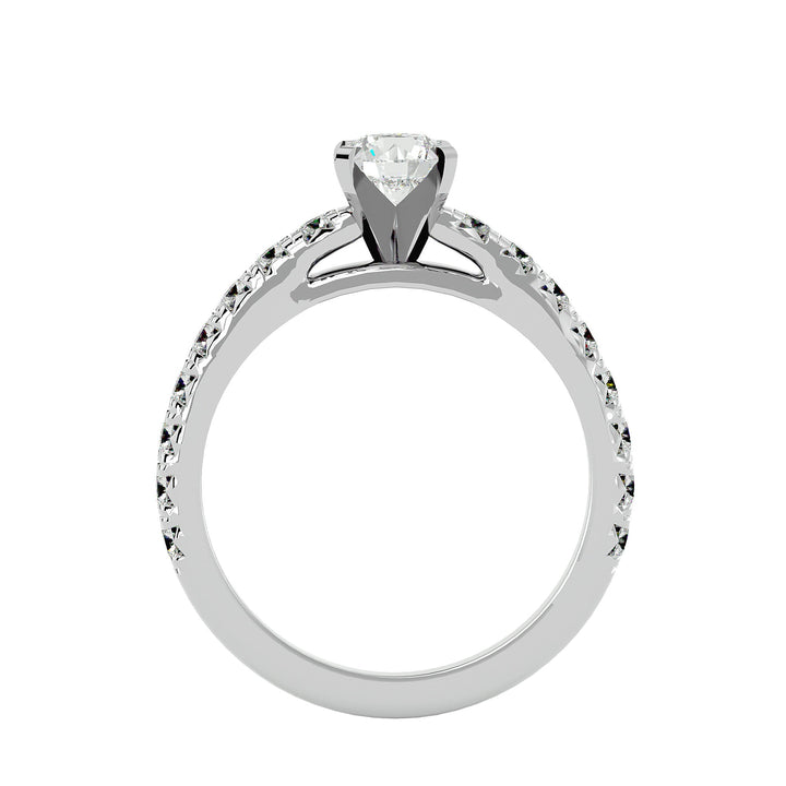 Lab Diamond Solitaire Engagement Ring - Ice Dazzle - VVX™ Lab Diamond - Engagement Rings