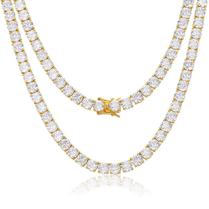 Lab Diamond Tennis Necklace - 3mm - Ice Dazzle - VVX™ Lab Diamond - Tennis Necklace