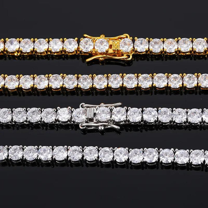 Lab Diamond Tennis Necklace - 3mm - Ice Dazzle - VVX™ Lab Diamond - Tennis Necklace