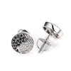 Moissanite Black & White Stud Earrings - Ice Dazzle - UltraLux™ Moissanite - Fashion Earrings