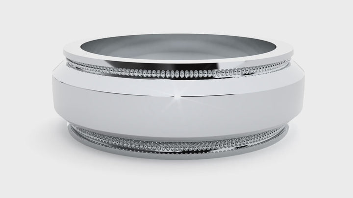 Milgrain Majesty Comfort-Fit Band