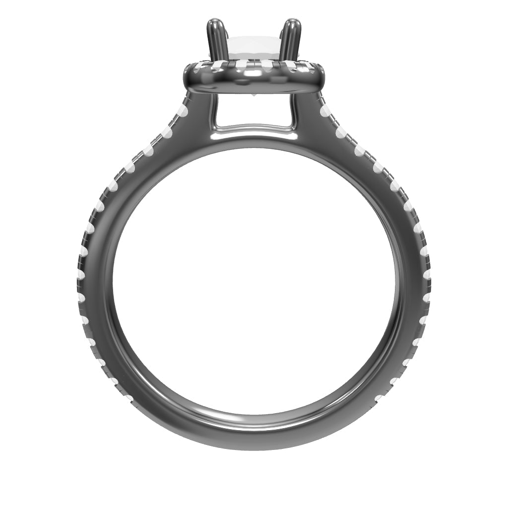 Eternal Halo Engagement Ring
