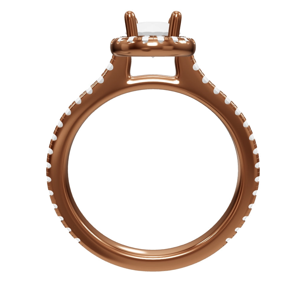 Eternal Halo Engagement Ring