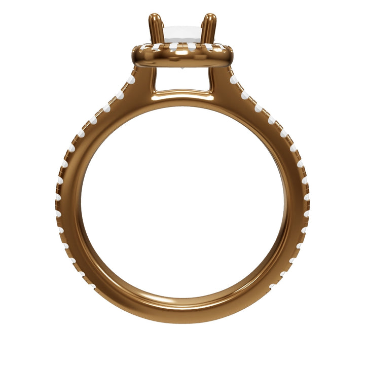 Eternal Halo Engagement Ring