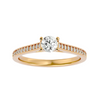 Radiant Elegance Engagement Ring - Ice Dazzle - Ice Dazzle - Engagement Rings
