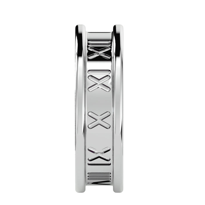 Roman Comfort - Fit Band - Ice Dazzle - Ice Dazzle - Wedding Ring