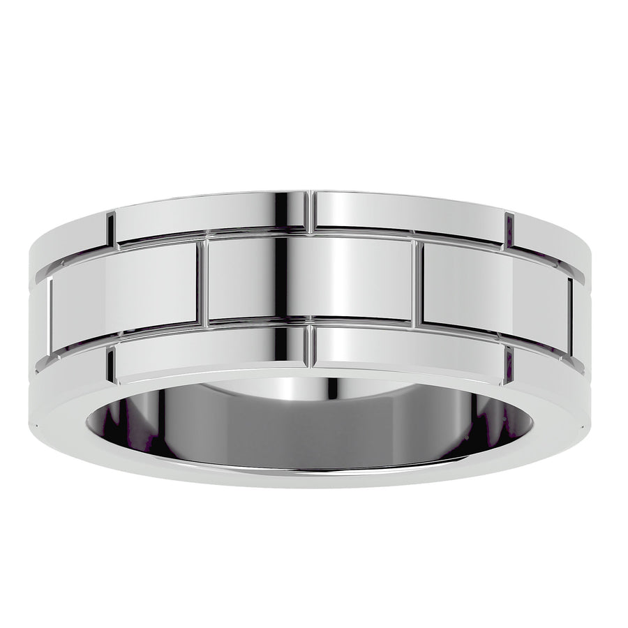Titan Forge Comfort - Fit Band - Ice Dazzle - Ice Dazzle - Wedding