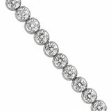 3mm Round Tennis Bracelet - Ice Dazzle - SynthaLux™ Moissanite - Tennis Bracelet