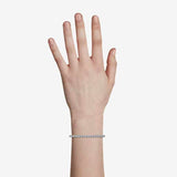 3mm Round Tennis Bracelet - Ice Dazzle - SynthaLux™ Moissanite - Tennis Bracelet
