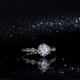 Lab Grown Diamond Engagement Ring in 14K White Gold (1.5 Ct. Tw.) - Ice Dazzle - VVX™ Lab Diamond - Engagement Rings