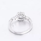 Lab Grown Diamond Engagement Ring in 14K White Gold (1.61 Ct. Tw.) - Ice Dazzle - VVX™ Lab Diamond - Engagement Rings