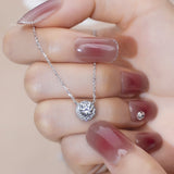 Lab Grown Diamond Pendant Necklace in 18K White Gold (0.75 Ct. Tw. ) - Ice Dazzle - VVX™ Lab Diamond - Solitaire Pendant