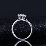 Lab Grown Diamond Solitaire Engagement Ring in 14K White Gold (1.5 Ct. Tw.) - Ice Dazzle - VVX™ Lab Diamond - Solitaire Engagement Rings