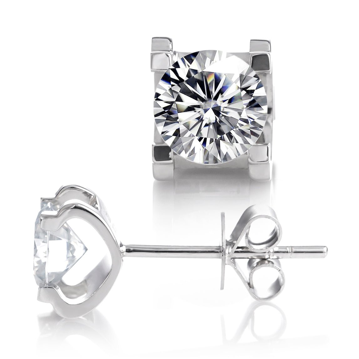 Lab Grown Diamond Stud Earrings (1 Ct. Tw.) - Ice Dazzle - VVX™ Lab Diamond - Stud Earrings