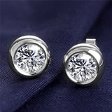 Lab Grown Diamond Stud Earrings (2 Ct. Tw) - Ice Dazzle - VVX™ Lab Diamond - Stud Earrings