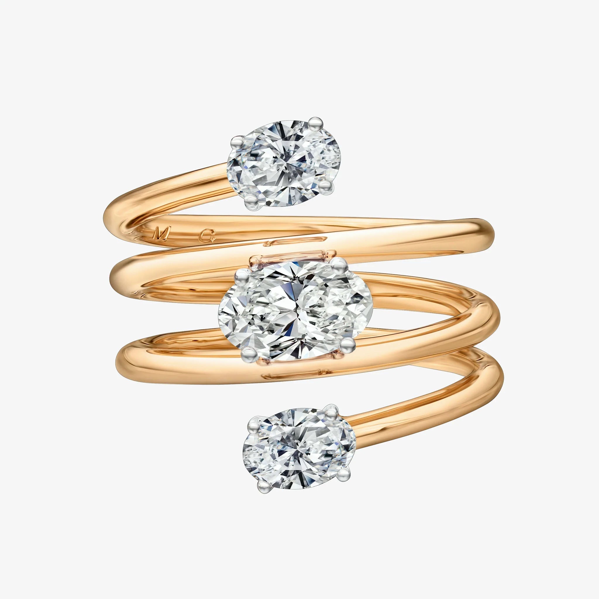 Natural White Diamond Fashion Ring for Wedding – GeumJewels