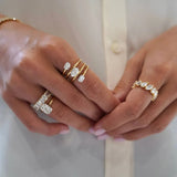 Oval Lab Diamond Coil Fashion Ring (2.6 ct. tw.) - Ice Dazzle - VVX™ Lab Diamond - Fashion Ring