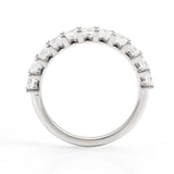 Princess Lab Grown Diamond Half Eternity Wedding Band (1 1/10 ct. tw.) - Ice Dazzle - VVX™ Lab Diamond - Wedding Bands