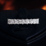 Princess Lab Grown Diamond Half Eternity Wedding Band (1 1/10 ct. tw.) - Ice Dazzle - VVX™ Lab Diamond - Wedding Bands