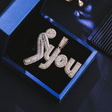VVX™ Frostbite - 'F' You Pendant - Sterling Silver & 14K Gold